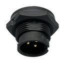 NORCOMP 870-03A-113R001 Circular Connector, Circular Connector, Cavalier Series, Panel Mount Plug, 3 Contacts, PCB Pin