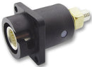 ITT CANNON SNPF-S-TP-BK High Power Connector, Snaplock, Receptacle, 415 VAC, 250 A, Panel Mount, Screw