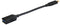 PRO SIGNAL PSG91481 USB Cable, Type C Plug to Type A Receptacle, 150 mm, 0.49 ft, USB 3.1, Black