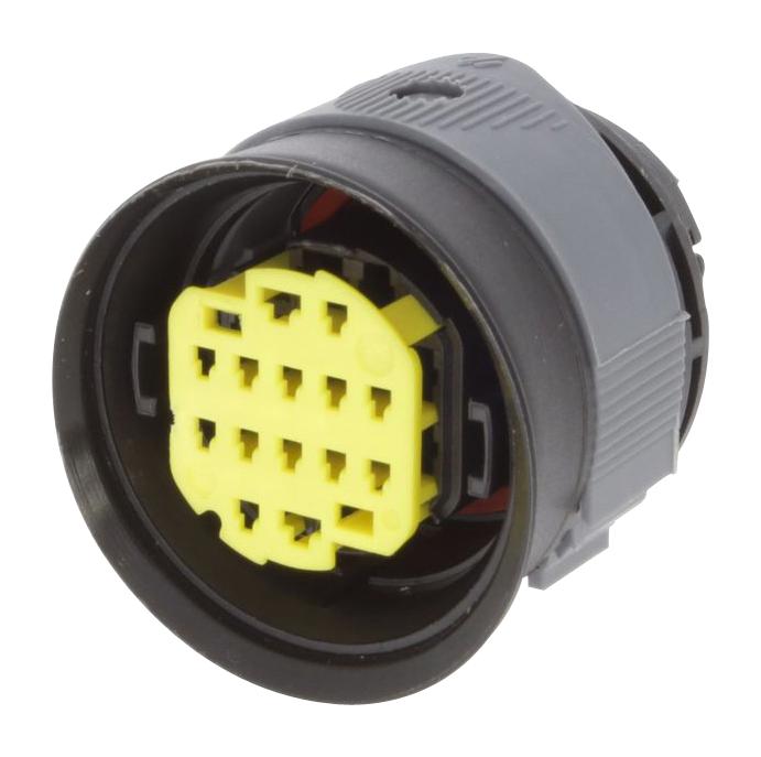 APTIV / DELPHI 33517516 Automotive Connector Housing, SICMA Panel Through Sealed Series, Receptacle, 14 Ways