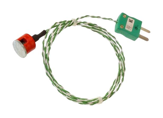 Labfacility BMS-K-2M-MP (0.7KG PULL) BMS-K-2M-MP PULL) Thermocouple Button K 250 &deg;C Magnet 6.56 ft 2 m New