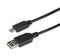 L-COM CAU2CA-5M USB Cable, Type A Plug to Type C Plug, 5 m, 16.4 ft, USB 2.0, Black