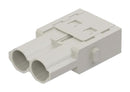 HARTING 09140023042 HEAVY DUTY MODULE, PLUG, 2POS, 70A