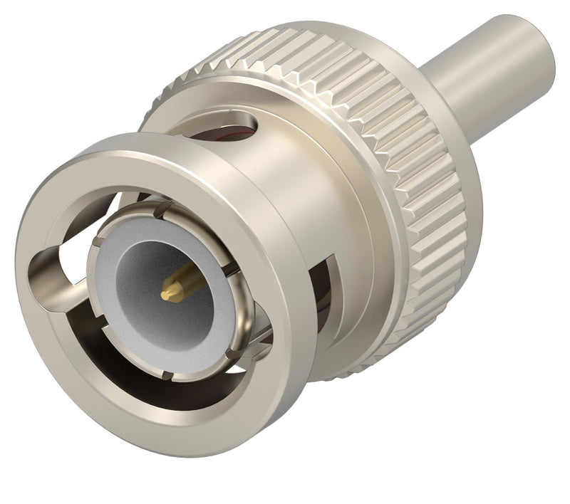 TE CONNECTIVITY 2476195-2 RF / Coaxial Connector, BNC Coaxial, Straight Plug, Crimp, 50 ohm, RG174, RG188, RG316