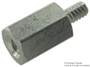 KEYSTONE 8400 SPACER/STANDOFF, HEX, AL, 6.4MM X 9.5MM