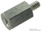 KEYSTONE 8400 SPACER/STANDOFF, HEX, AL, 6.4MM X 9.5MM
