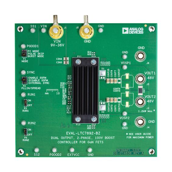 ANALOG DEVICES EVAL-LTC7892-BZ Evaluation Board, LTC7892AUJM