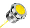 APEM Q30Y5SXXY1AE. LED Panel Mount Indicator, Yellow, 24 V, 30 mm, 30 mA, 3.8 cd, IP67, IP69K