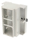 HAMMOND 1597DIN6MDH53 Plastic Enclosure, DIN Rail, Polyphenylene Oxide (PPO), 106 mm, 58 mm, 90 mm