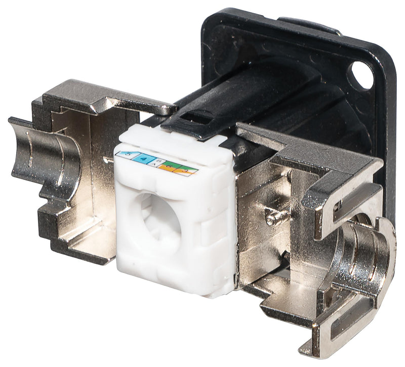 TUK Sgdpmbk SGDPMBK Modular Connector RJ45 Jack 1 x (Port) Cat6a Panel Mount New