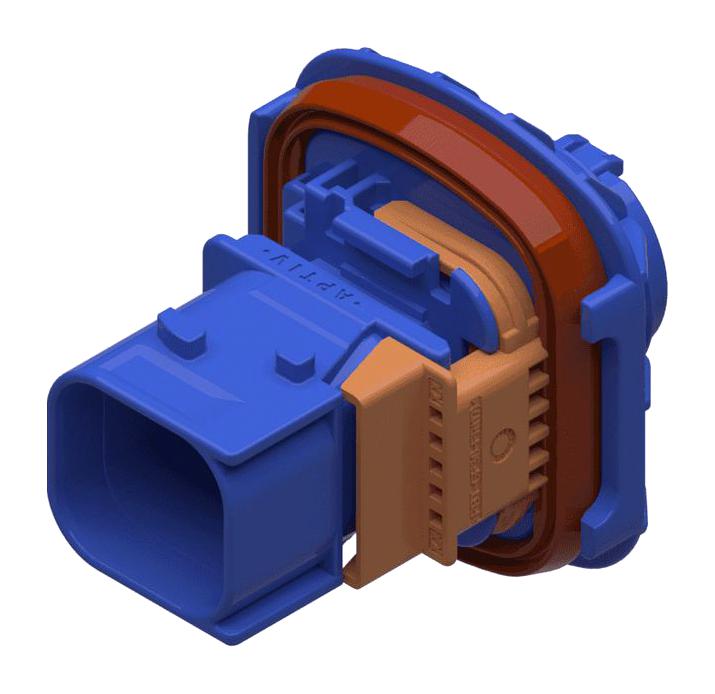 APTIV / DELPHI 33308973 Automotive Connector Housing, CTCS XP 2.8 Series, Plug, 4 Ways