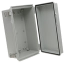 BUD INDUSTRIES PTQ-11045 ENCLOSURE, MULTIPURPOSE, PC/GFR, GRAY