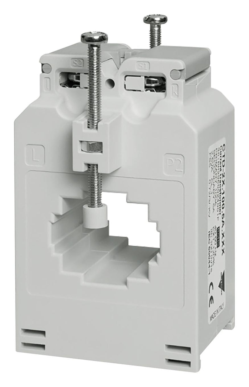 CARLO GAVAZZI CTD2X2505AXXX Current Transformer, Cable, Bus-bar, 250:5, Class 0.5, 24 mm, 45Hz to 65Hz