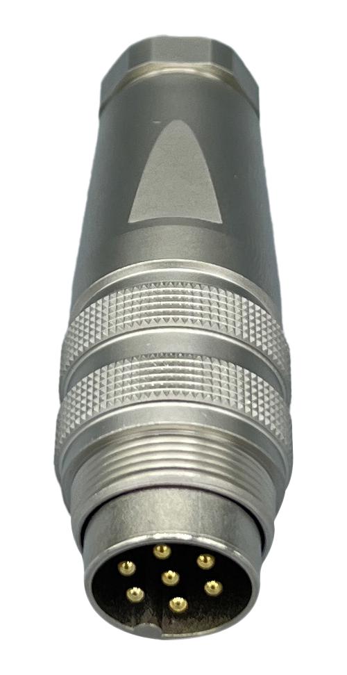 NORCOMP 878-05B-103RKT1 CIRCULAR CONNECTOR, PLUG, 5POS, SOLDER