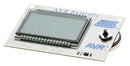 MICROCHIP ATAVRBFLY Demonstration Kit, AVR Butterfly, LCD with 120 Segment, Joystick, Piezo element