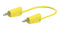 STAUBLI 64.1030-10024 Banana Test Lead, 30 VAC, 4mm Stackable Banana Plug, 4mm Stackable Banana Plug, 39.37 ", 1 m