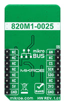 Mikroelektronika MIKROE-4559 MIKROE-4559 Add-On Board Piezo Accel Click&nbsp;MikroBUS Compatible Development Boards New