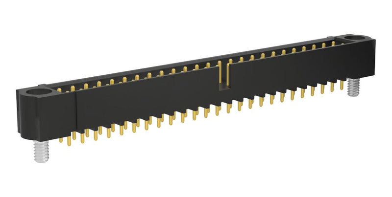 HARWIN M80-5095042 Pin Header, Wire-to-Board, 2 mm, 2 Rows, 50 Contacts, Through Hole Straight