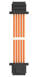 TE CONNECTIVITY 2405415-4 Cable Assembly, CN1 Connector to CN2 Connector, 5 Ways, 1 mm, 1 Row, 300 mm, 11.8 "