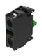 EAO 45-311.1X10 Contact Block, Screw, 1 Pole, 10 A, EAO 45 Series Switches