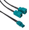 AMPHENOL RF 095-820-228M100. CBL, MINI FAKRA TYP A JACK-2X JACK, 3.3