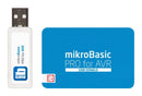MIKROELEKTRONIKA MIKROE-722 Compilers, USB Dongle, AVR, Full, Single User, ATmega, Professional, Linux, Windows, Basic
