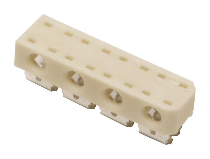 KYOCERA AVX 009176004722906 IDC Connector, Board In Connector, 4 mm, 1 Row, 4 Contacts, Cable Mount, Surface Mount