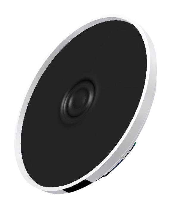 PUI AUDIO AS02008MR-R Speaker, 350 Hz to 20 kHz, 8 ohm, 800 mW, 86 dB, Round, Bare Mount