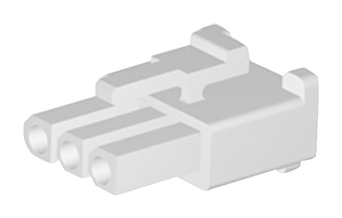MOLEX 15-31-1042 Connector Housing, 5025, Receptacle, 4 Ways, 4.8 mm, Molex 5005 Series Socket Contacts