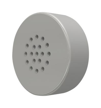 PUI AUDIO DOM-3027L-HD-R Microphone, Omnidirectional, 20 Hz to 20 kHz, 1 VDC to 10 VDC, 2.2 kohm, -27 dB, 500 &micro;A