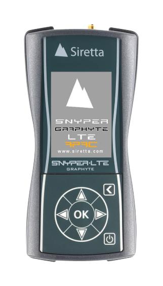 SIRETTA SNYPER-LTE GRAPHYTE (AP) V2 Network Analyser, TFT LCD, 4G/LTE, 3G/UMTS