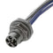HARTING 21463595610 Circular Cable Assembly, Size 15, Circular Plug to Free End, 5 Ways, 3.3 ft, 1 m
