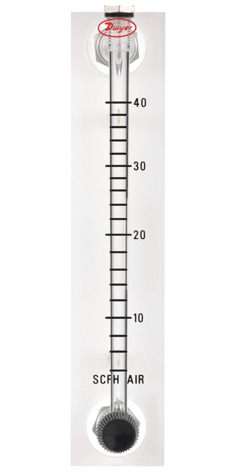 DWYER VFB-53-SSV. AIR FLOWMETER, 100PSI, 100SCFH, 1/8"FNPT