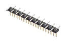 HARWIN M50-3632042R Pin Header, Board-to-Board, 1.27 mm, 1 Rows, 20 Contacts, Surface Mount Straight