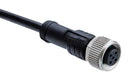AMPHENOL LTW M12A-17BFFM-SL8D01 Sensor Cable, M12 Receptacle, Free End, 17 Positions, 1 m, 3.3 ft, M Series