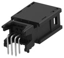 TE CONNECTIVITY 2208636-1 Automotive Connector, Wire-to-Board, Nano MQS Series, Right Angle Header, 6 Contacts, PCB Pin