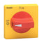 LOVATO GAX63 Padlockable Handle, Red/Yellow, GA063S, GA016C, GA040C, GA063SC, GA040D Switch Disconnectors