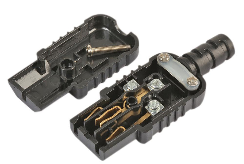 PRO ELEC HC.5 BLK IEC Power Connector, IEC-C13, IEC C13 Plug, 10 A, 250 V, Screw, Cable Mount