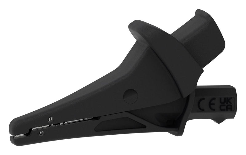 CAL TEST ELECTRONICS CT4501-0 ALLIGATOR CLIP, BLACK, 20A, 1.2"