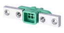 HARWIN G125-2240696F5 Connector Housing, Black / Green, Gecko SL G125, Receptacle, 6 Ways, 1.25 mm