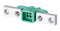 HARWIN G125-2240696F5 Connector Housing, Black / Green, Gecko SL G125, Receptacle, 6 Ways, 1.25 mm