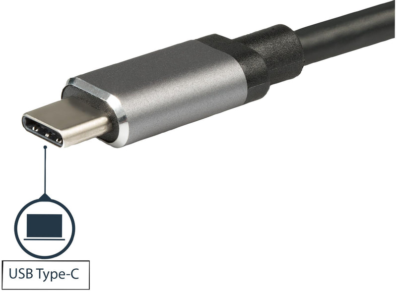 STARTECH DKT30CSDHPD3 USB-C Multiport with 4K HDMI Adaptor and USB 3.0 Power Delivery, Space Grey GTIN UPC EAN: 0065030880022