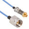 AMPHENOL SV MICROWAVE 7012-2100 CABLE ASSY, R/A SMP JACK-SMP JACK, 6"