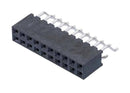 HARWIN M22-6551042R PCB Receptacle, Board-to-Board, 2 mm, 2 Rows, 20 Contacts, Surface Mount Right Angle, M22