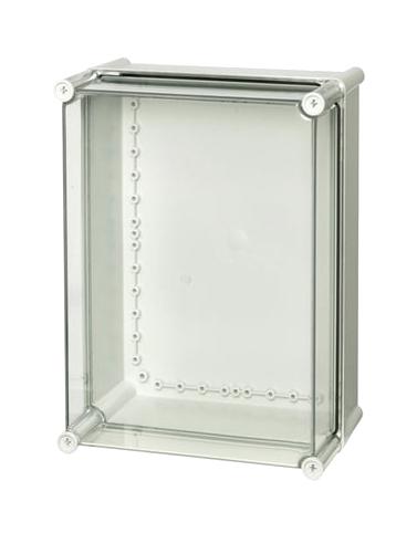 FIBOX PC 3828 18 T-2FSH ENCL. Plastic Enclosure, Multipurpose, Polycarbonate, 380 mm, 280 mm, 180 mm, IK08, IP65