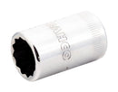 Bahco 7800DM-17 7800DM-17 Dynamic Drive Socket Double Hex 17 mm 12.7