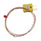 LABFACILITY Z8-K-0.3-C80-MP-A Thermocouple, K, -75 &deg;C, 250 &deg;C, 0.98 ft, 300 mm XF-3063-FAR