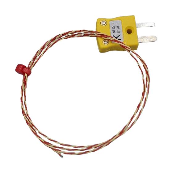 LABFACILITY Z8-K-0.3-C80-MP-A Thermocouple, K, -75 &deg;C, 250 &deg;C, 0.98 ft, 300 mm XF-3063-FAR