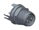 AMPHENOL LTW M8S-03PFFP-SF8001 Sensor Connector, M Series, M8, Female, 3 Positions, Solder Socket, Straight Panel PCB Mount