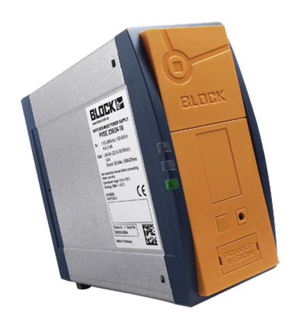 BLOCK PVSE 230/24-20 AC/DC DIN Rail Power Supply (PSU), ITE, 1 Output, 590 W, 24 VDC, 20 A